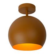 Lampy sufitowe - Lucide LAMPA sufitowa BINK 45150/01/44 metalowa OPRAWA kula hygge żółta 45150/01/44 - miniaturka - grafika 1