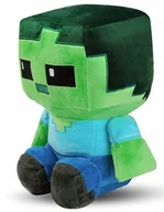 Maskotki i pluszaki - Duża Maskotka Minecraft Zombie Zombiak 25 Cm Pluszowa Przytulanka Pluszak - miniaturka - grafika 1