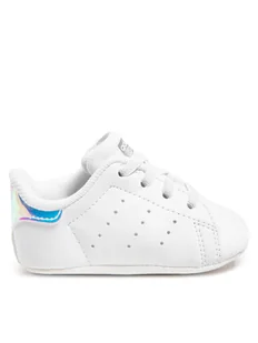 adidas Sneakersy Stan Smith Crib FY7892 Biały - Buty dla dziewczynek - miniaturka - grafika 1