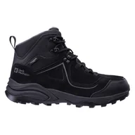 Buty trekkingowe męskie - Męskie Buty JACK WOLFSKIN SUNSET HIKE TEXAPORE MID M 4057831-6000 – Czarny - miniaturka - grafika 1