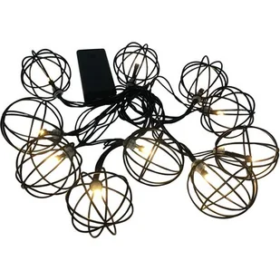 Polux Girlanda VIBORG 10 LED czarna baterie 2 AA nie dołączono - Lampy pozostałe - miniaturka - grafika 1