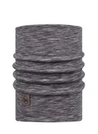 Czapki i chusty sportowe męskie - Komin na szyję Buff Merino Heavyweight - multistripes fog grey - miniaturka - grafika 1