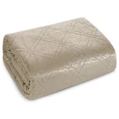 Narzuty - Narzuta EUROFIRANY Luiz 220 x 240 cm Beżowy - miniaturka - grafika 1