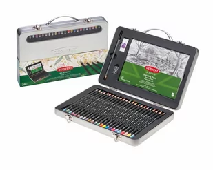 Derwent Derwent Carry collection tin incl. 24 colouring pencils. eraser sketching pad & sharpener / 28 pieces 2305951 - Przybory szkolne - miniaturka - grafika 1