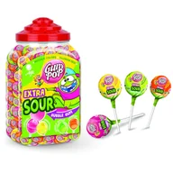 Gumy do żucia, lizaki, dropsy - Kwaśne Lizaki Argo GUM POP o smaku owocowym 1800g - miniaturka - grafika 1