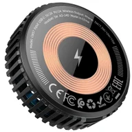 Akcesoria do smartwatchy - HOCO ładowarka indukcyjna kompatybilna z MagSafe 15W CW57 czarna - miniaturka - grafika 1