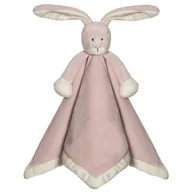 Maskotki i pluszaki - Teddykompaniet, kocyk- przytulanka Zając, różowe - miniaturka - grafika 1