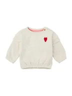 Bluzy i sweterki niemowlęce - Noppies Bluza "Marlon" w kolorze kremowym - miniaturka - grafika 1