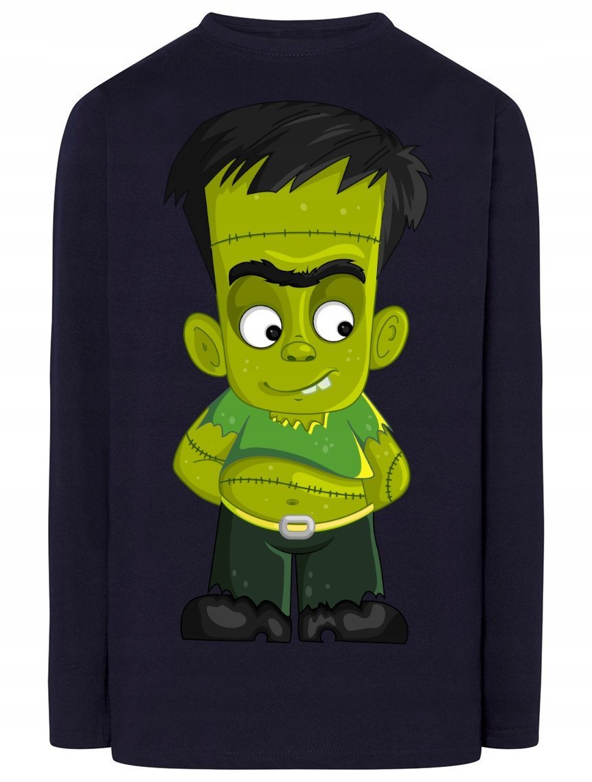 Longsleeve męski Zombie Halloween Rozm.S