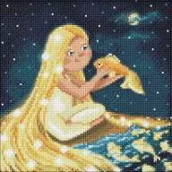 Zabawki kreatywne - Ideyka Diamentowa mozaika - Sekretna rzeka 30x30cm - miniaturka - grafika 1