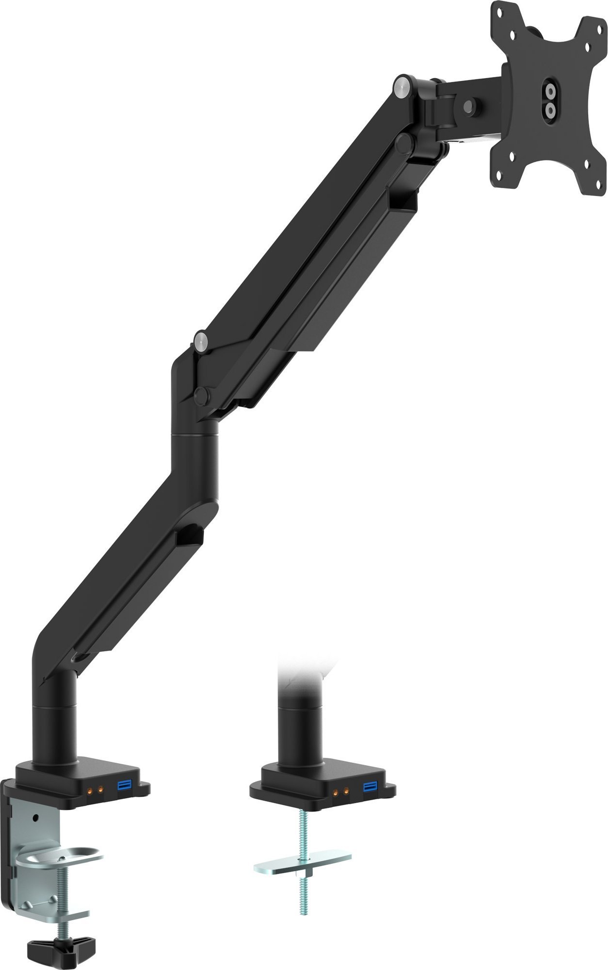 InLine InLine® Desktop Mount with Lifter and USB/Audio movable for TV / Displays up to 82cm 32