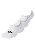 Skarpetki damskie - adidas Originals Skarpety w 3-paku Kobiety Bawełna biały jednolity, S - miniaturka - grafika 1