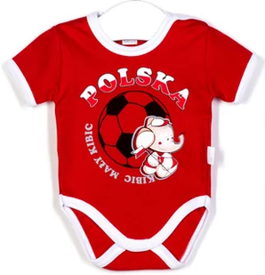 Body KIBIC POLSKA 68 kr. rękaw SUPER JAKOŚĆ Pampicio - Body dla niemowląt - miniaturka - grafika 1