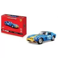 Samochody i pojazdy dla dzieci - Ferrari Racing Kit 250 Gto Blue #112 1:24 BBURAGO - miniaturka - grafika 1