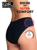 Majtki damskie - Figi Ultra Rib Beige (Rozmiar S) - miniaturka - grafika 1