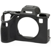 Akcesoria fotograficzne - EasyCover Osłona gumowa dla Sony A7 Mark IV / A7 R5 czarna - miniaturka - grafika 1