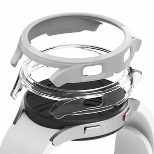 Ringke Nakładka Slim do Samsung Galaxy Watch 4 44mm 2szt Przezroczysty/szary - Akcesoria do smartwatchy - miniaturka - grafika 2
