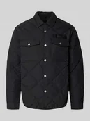 Kurtki męskie - Kurtka koszulowa z kołnierzykiem typu kent - miniaturka - grafika 1