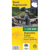 TD Mapy Kanał Augustowski Mapa turystyczna 1:100 000 - Agencja TD - Atlasy i mapy - miniaturka - grafika 1