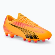 Piłka nożna - Buty piłkarskie PUMA Ultra Play FG/AG sunset glow/puma black/sun stream WYSYŁKA W 24H 30 DNI NA ZWROT - miniaturka - grafika 1