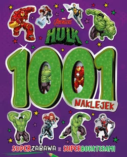 1001 naklejek. Marvel Avengers Hulk - Baśnie, bajki, legendy - miniaturka - grafika 1