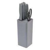 Noże kuchenne - Zestaw 5 noży kuchennych NEO w stojaku + nożyce, 7 elementów - miniaturka - grafika 1
