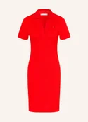 Sukienki - Tommy Hilfiger Sukienka Piqué rot - miniaturka - grafika 1