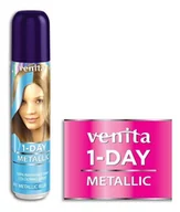 Farby do włosów i szampony koloryzujące - Venita 1-Day, spray koloryzujący do włosów, M3 Blue, 50 ml - miniaturka - grafika 1