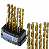 Wiertła - Geko Zestaw Wierteł Do Metalu 13 Sztuk 1,5-6,5Mm Hss Tin Plast Box G38241 - miniaturka - grafika 1