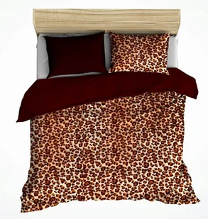pościel z polaru 200x220 + 2 poszewki P 300-3 DUO panterka jasna /brąz ciem - Pościel pościel z polaru 200x220 + 2 poszewki P 300-3 DUO panterka jasna /brąz ciem - Pościel - miniaturka - grafika 1
