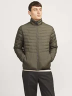 Kurtki męskie - Jack & Jones Kurtka pikowana "Estate" w kolorze khaki - miniaturka - grafika 1