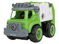Samochody i pojazdy dla dzieci - Playtive Samochód RC z silnikiem i dźwiękiem (Śmieciarka) - miniaturka - grafika 1