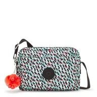 Torebki damskie - Kipling ABANU M Średni Poprzek, Abstract Print White - miniaturka - grafika 1