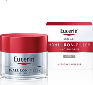 Eucerin Hyaluron Filler + Volume-lift Night 50 ml - Kremy do twarzy - miniaturka - grafika 1