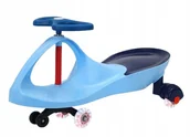 Chodziki - JEŹDZIK GRAWITACYJNY DLA DZIECI POJAZD BEZ PEDAŁÓW LED KÓŁKA AUTO NIEBIESKI - miniaturka - grafika 1