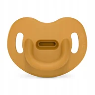 Smoczki uspokajające - Suavinex Smoczek 100% Silikonowy Anatomiczny Sx Pro 0-6M Colour Essence Musztardowy 1566 - miniaturka - grafika 1
