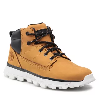 Botki męskie - Timberland Trzewiki Treeline Mid TB0A26MN231 Wheat Nubuck - grafika 1