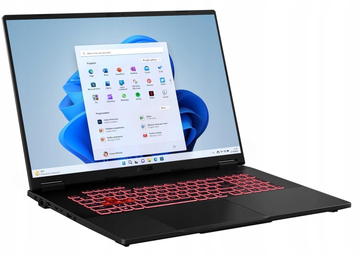 Asus TUF Gaming A18 FA808UM-S9016W - Ryzen 7-260 18