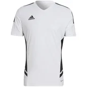 Koszulki męskie - ND05_K13680-L HA6290 Koszulka męska adidas Condivo 22 Jersey V-neck biało-czarna HA6290 r.L - miniaturka - grafika 1