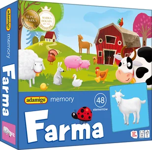 Memory Farma Adamigo - gra - Gry planszowe - miniaturka - grafika 1