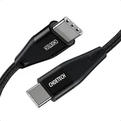 Kable USB - Choetech kabel przewód USB Typ C - USB Typ C Power Delivery 60W 2m czarny (XCC-1004-BK) - miniaturka - grafika 1