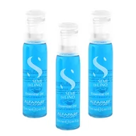 Zestawy kosmetyków damskich - Alfaparf Semi Di Lino Essential Oil, Zestaw: Kuracja Regenerująca, 3x13ml - miniaturka - grafika 1