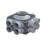 Rekuperatory i centrale - Skrzynka rozdzielcza do rekuperacji pionowy 12x75/160mm FlexiVent VENTS 5907660877896 - miniaturka - grafika 1