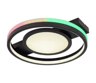 Lampy sufitowe - Globo 41393-40 - LED RGBW Ściemnialny plafon GISELL LED/40W/230V + pilot - miniaturka - grafika 1