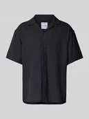 Koszule męskie - Koszula casualowa z kołnierzem z połami model ‘LATHAM’ - miniaturka - grafika 1