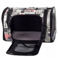 Sprzęt podróżny i transportery dla psów - Torba Transportowa Transporter Dla Psa Kota 44Cm - miniaturka - grafika 1