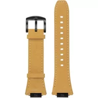 Akcesoria do smartwatchy - Ralph Giallo Pasek do etui na Apple Watch brązowy z czarną sprzączką - skórzany - miniaturka - grafika 1