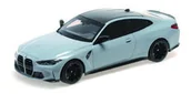 Samochody i pojazdy dla dzieci - Bmw M4 2020 Grey Metallic 1:18 Minichamps 155020124 - miniaturka - grafika 1