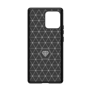 Etui Carbon Case do Motorola Edge 40 Pro elastyczny czarny - Etui i futerały do telefonów - miniaturka - grafika 6