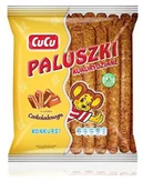 Chipsy - CuCu Paluszki kukurydziane czekoladowe bezglutenowe 50 g - miniaturka - grafika 1